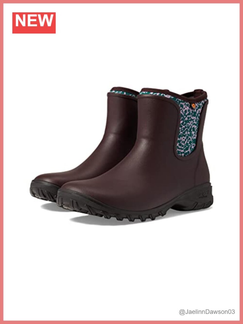 Waterproof Slip-On Ankle Boot with Max-Wick Lining & BioGrip Sole
